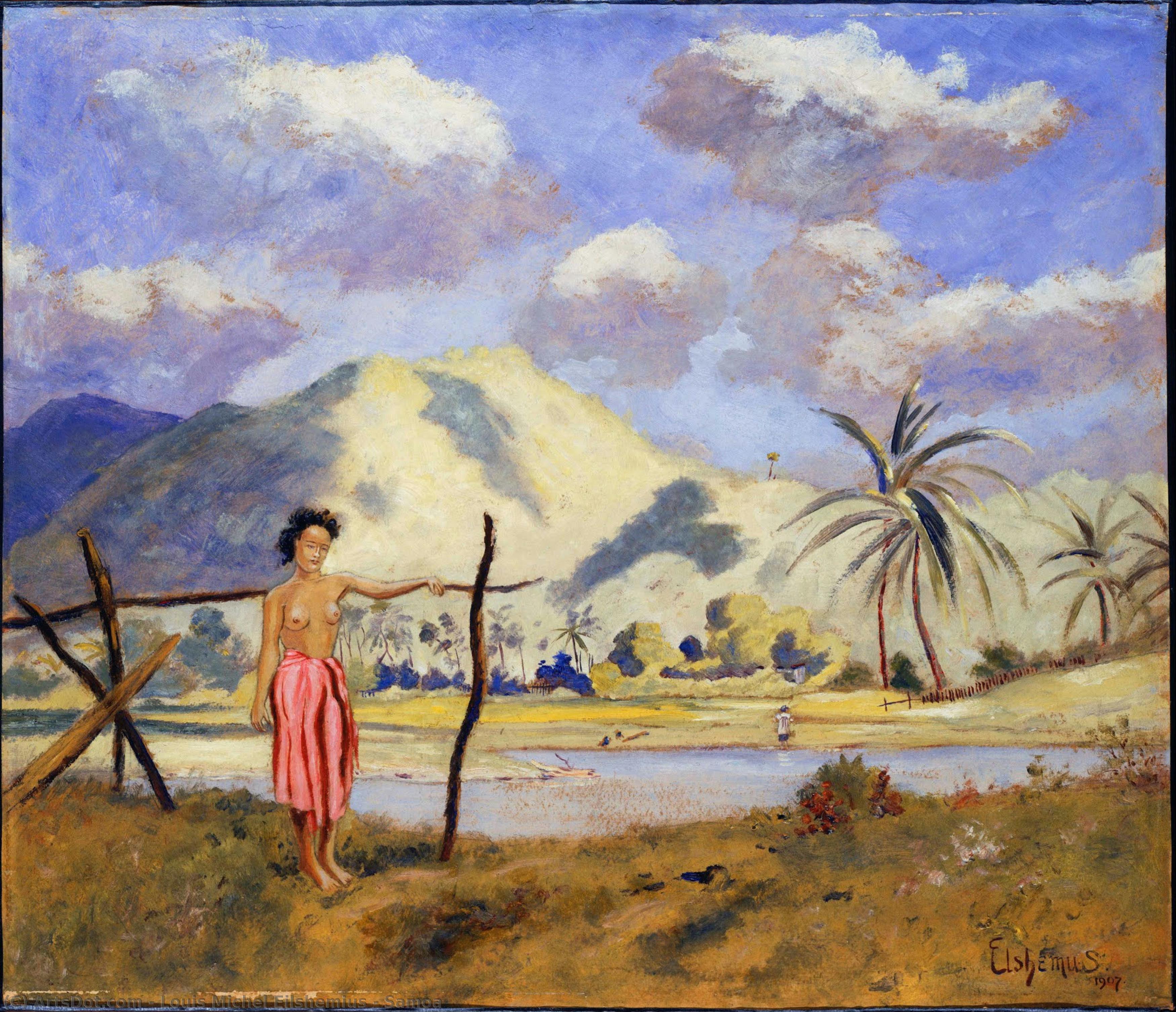 Samoa — Louis Michel Eilshemius