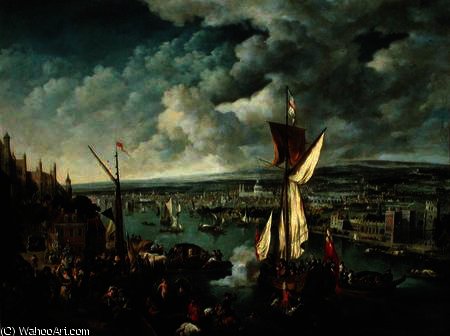 View Of London — Jan Griffier I.