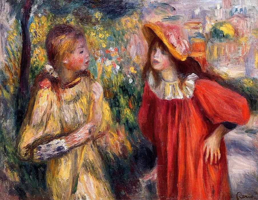 The Conversation — Pierre-auguste Renoir