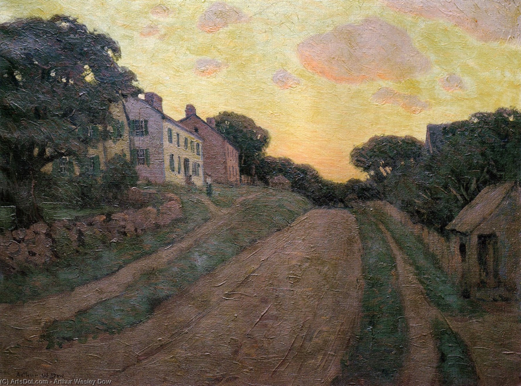Summer Street — Arthur Wesley Dow