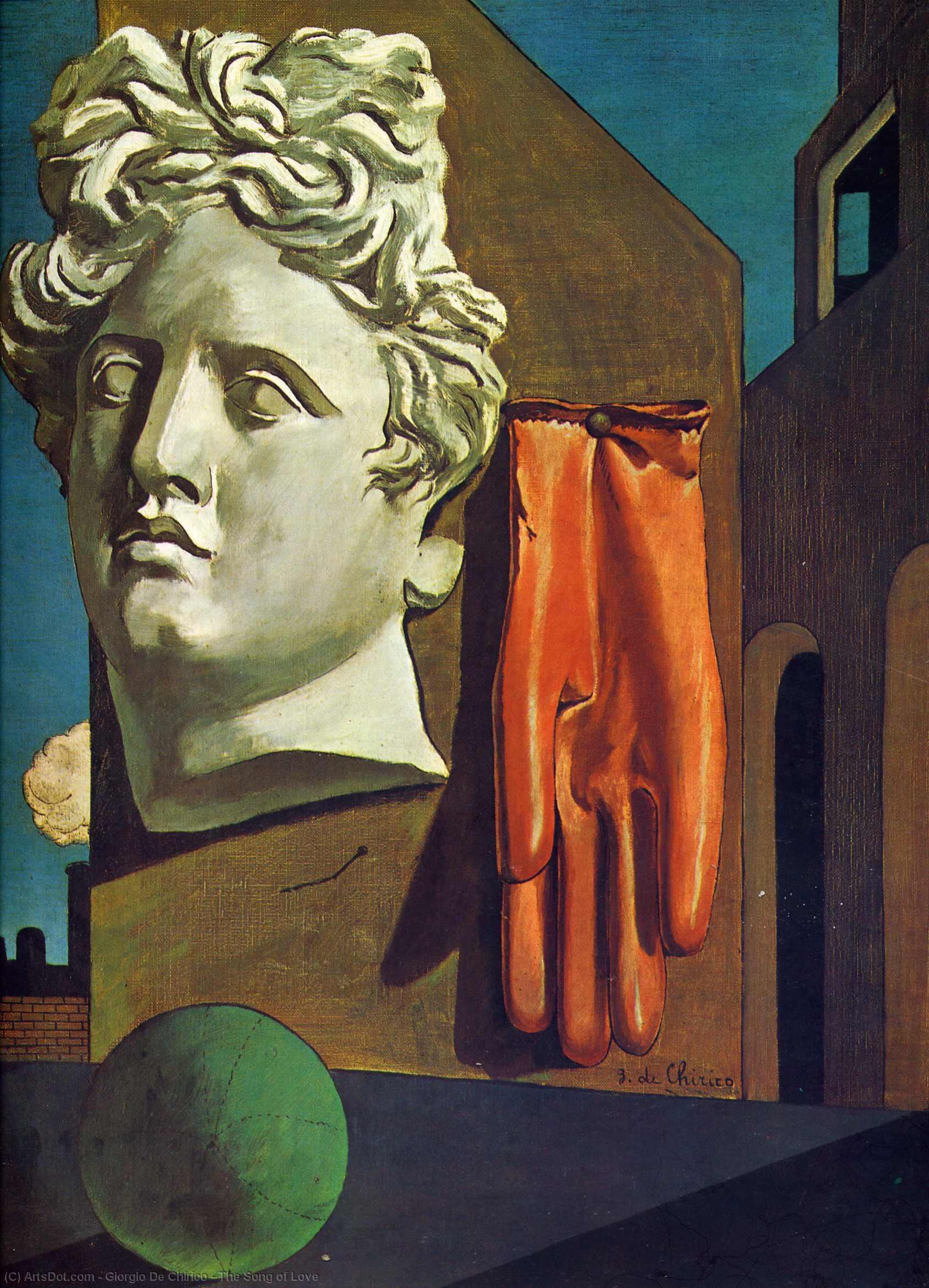 La Canción Del Amor — Giorgio De Chirico