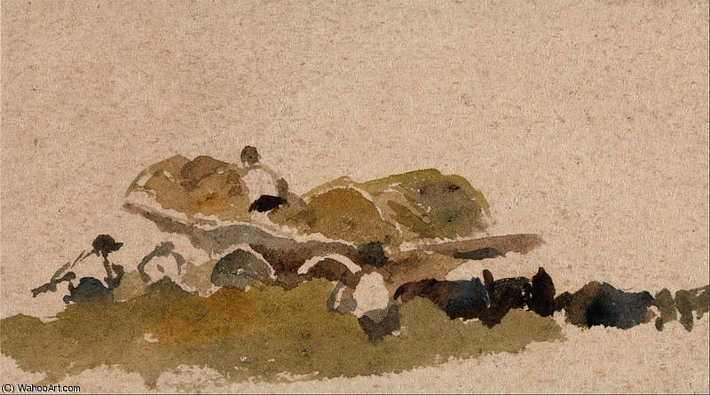 Loading A Haywain — Peter De Wint