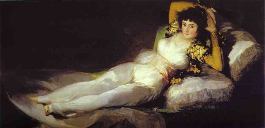 The Clothed Maja (la Maja Vestida) — Francisco José De Goya Y Lucientes