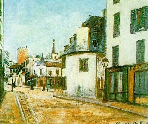 Street Mont-cenis — Maurice Utrillo