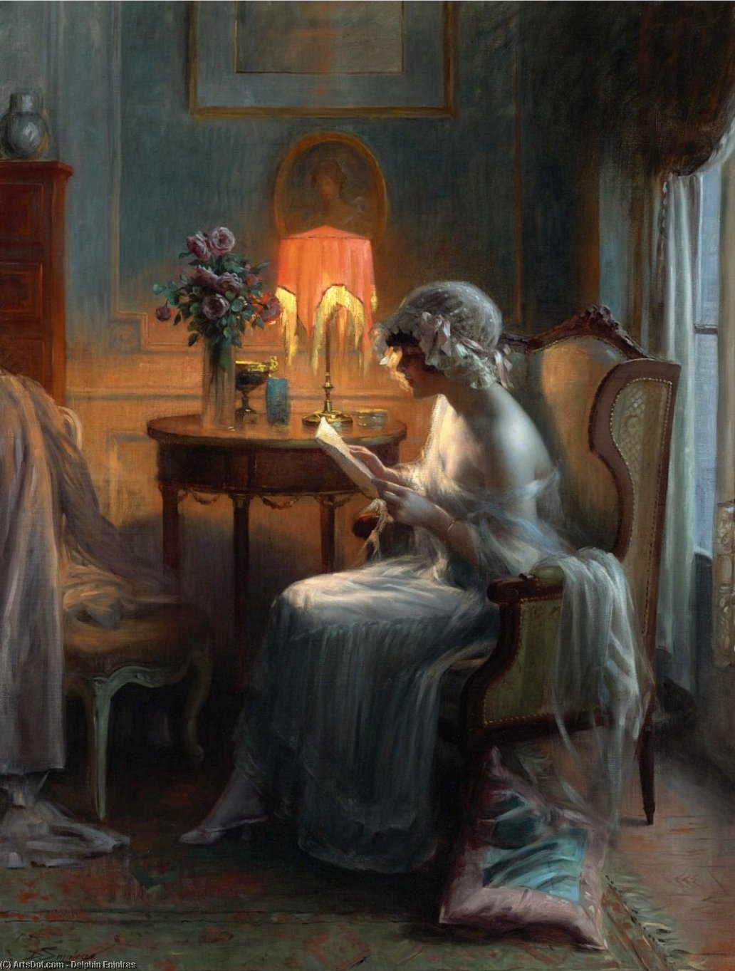 Reading A Letter — Delphin Enjolras
