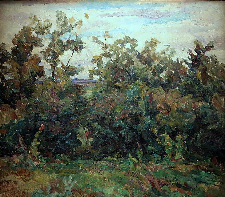 Bushes — Pyotr Konchalovsky