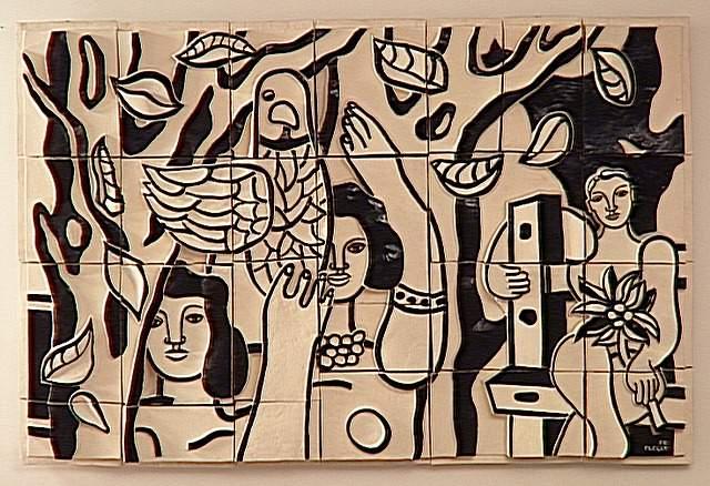 The Worker Sitting — Fernand Léger