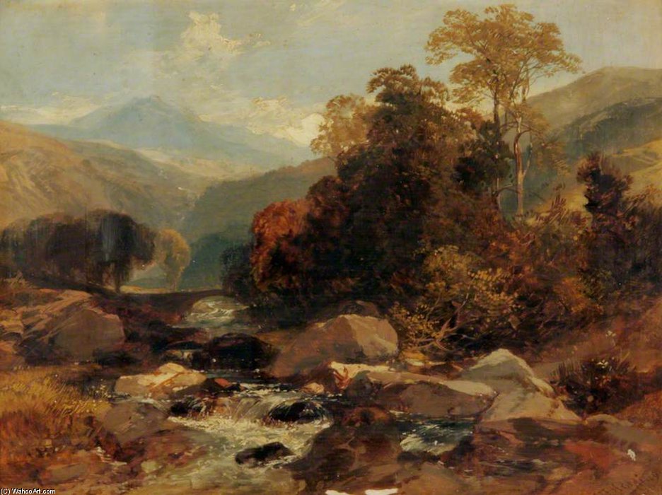 In The Welch Hills — James Duffield Harding