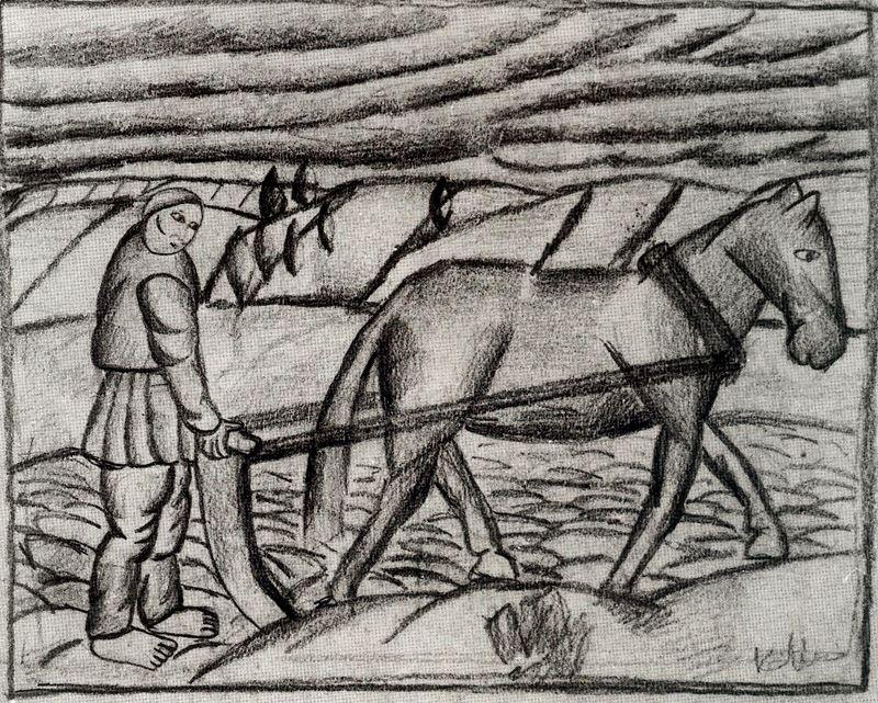 Plowman — Kazimir Malevich