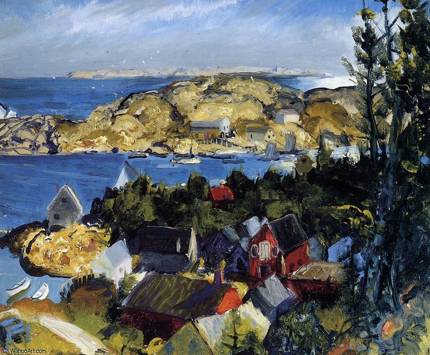 Matinicus Fom Mr. Ararat — George Wesley Bellows