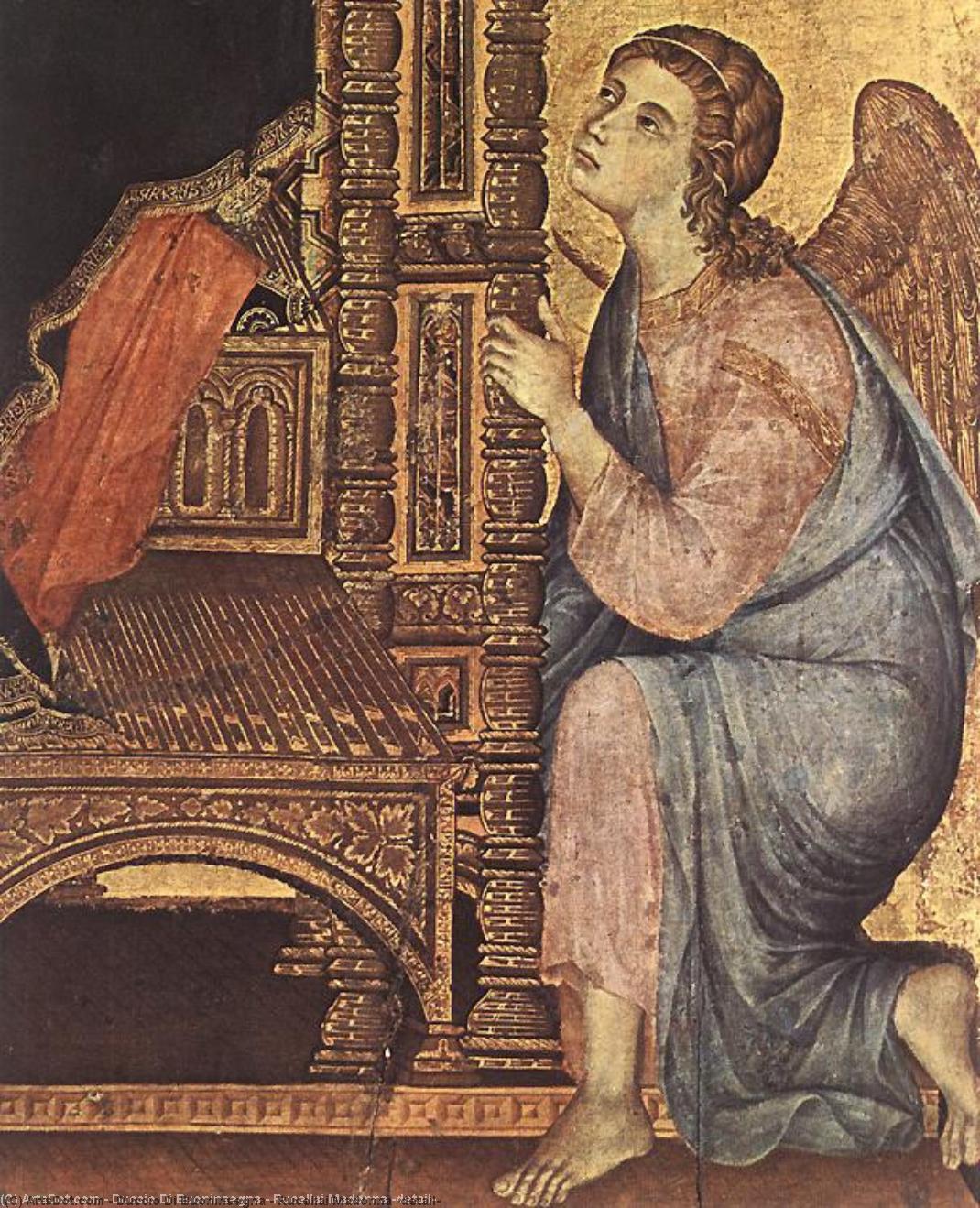 Rucellai Madonna (detail) — Duccio Di Buoninsegna