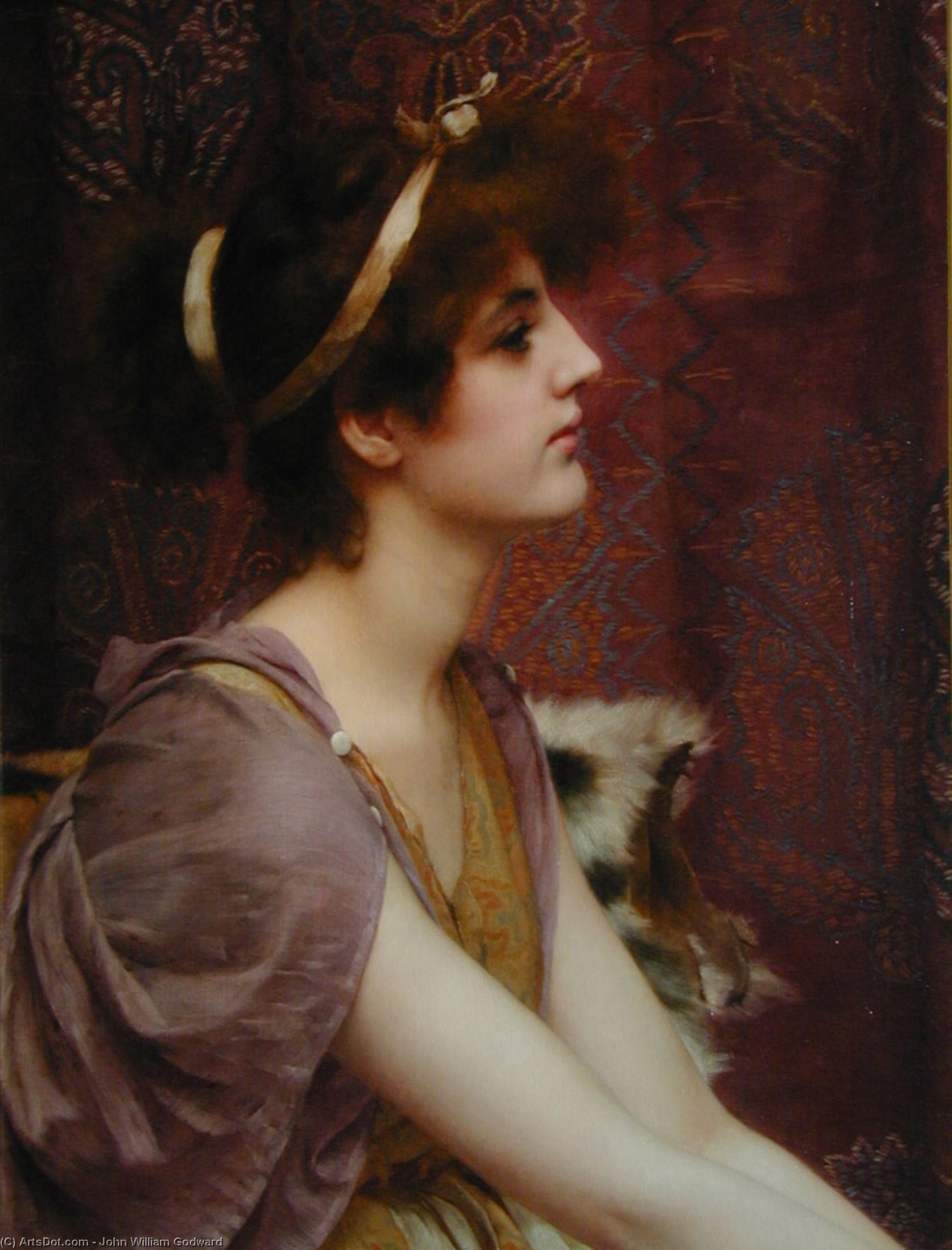 Classical Beauty — R.b.a John William Godward