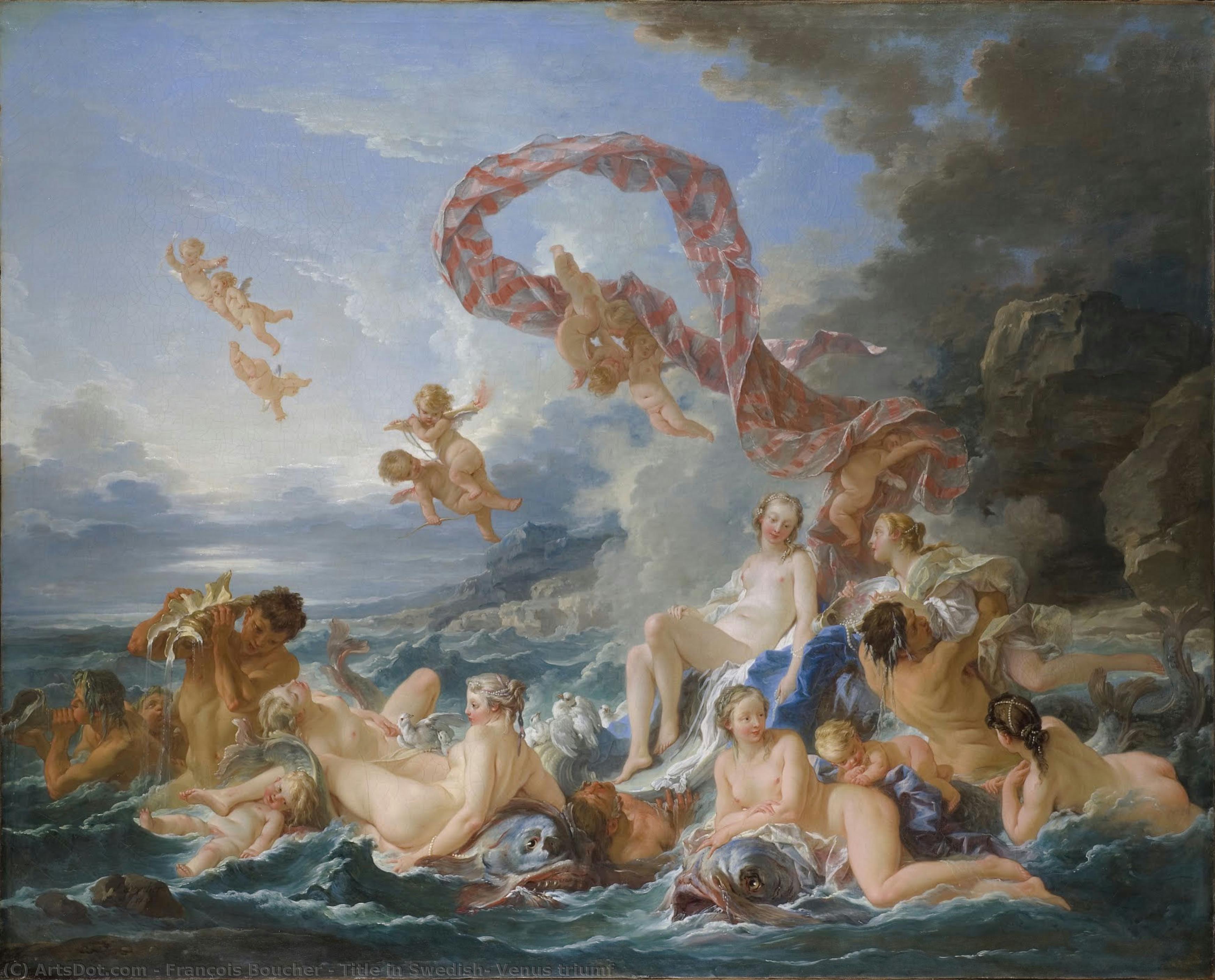 Title In Swedish: Venus Triumf — François Boucher