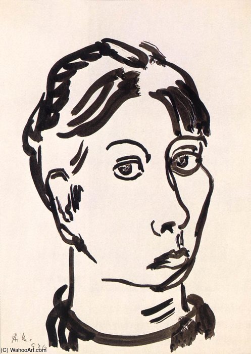 Self-portrait — Margit Anna