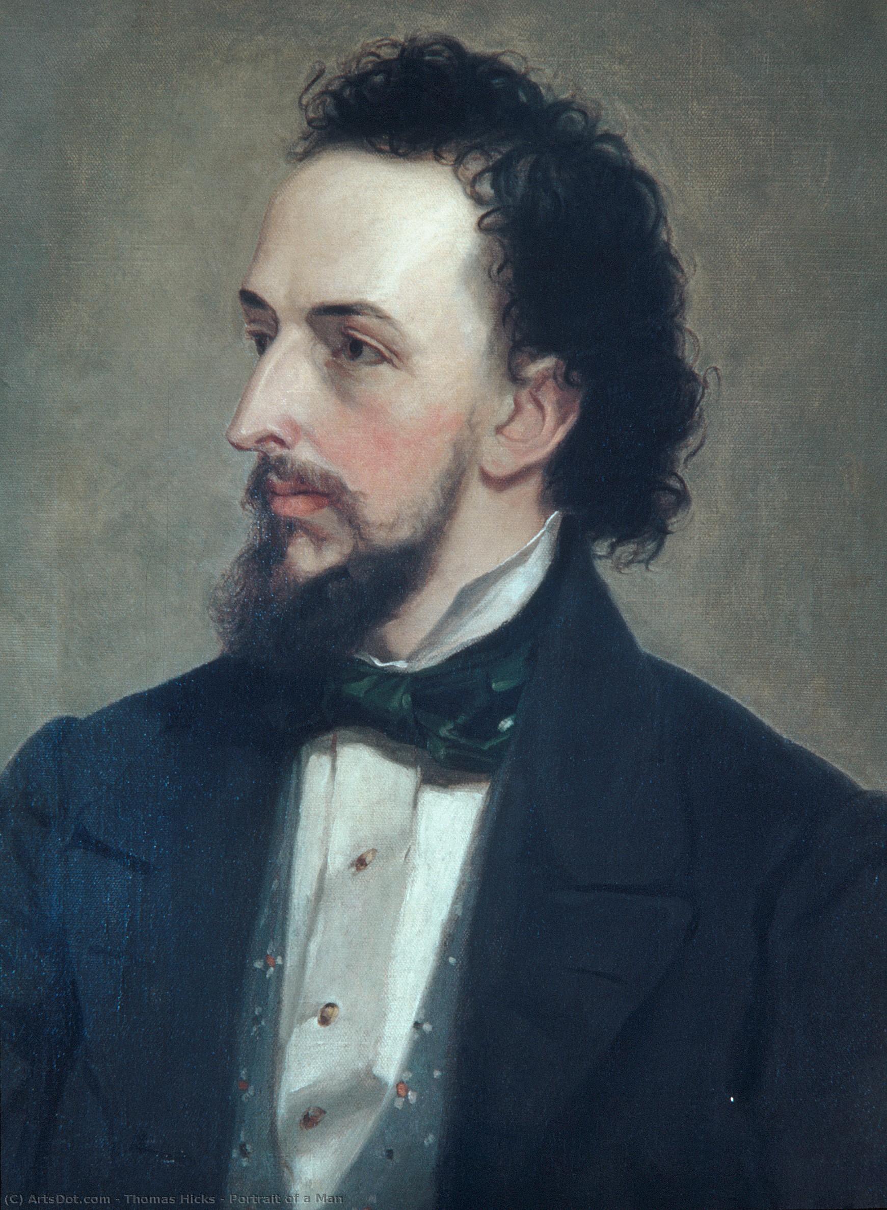 Portrait Of A Man — Thomas Hicks