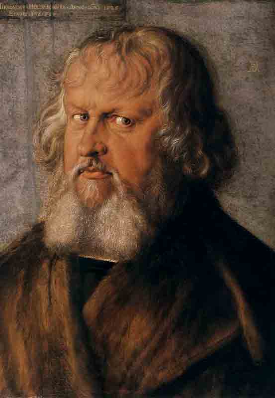 Portrait Of Hieronymus Holzschuher — Albrecht Dürer