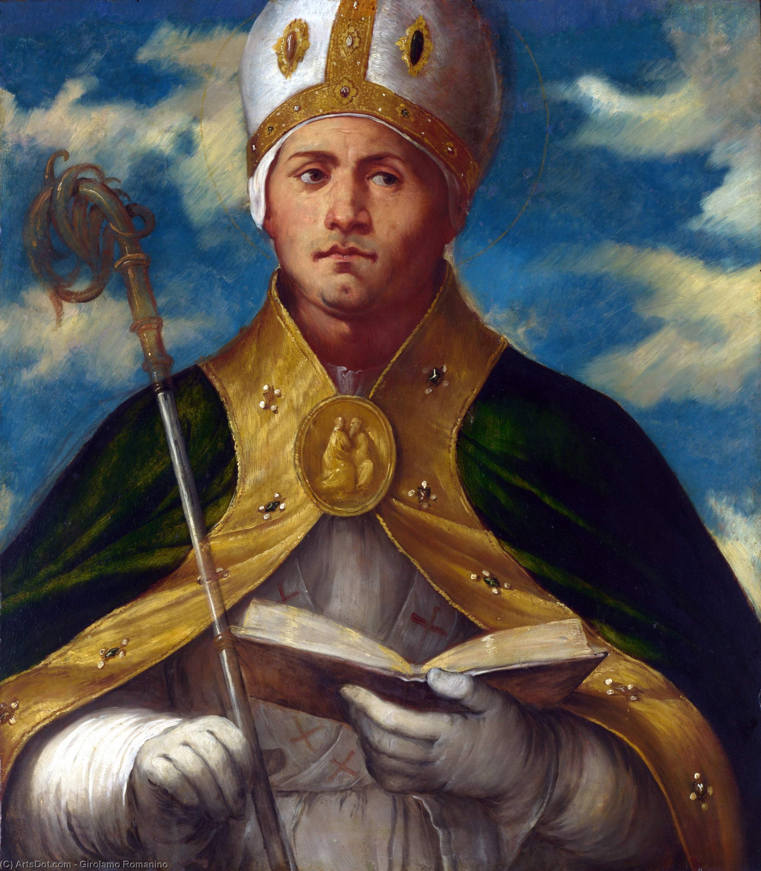 Saint Gaudioso — Girolamo Romanino