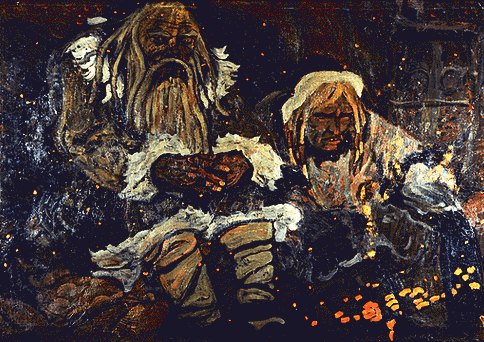 Fireside — Nicholas Roerich
