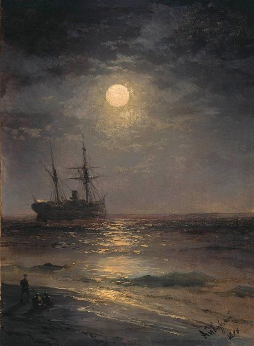 Lunar Night — Ivan Konstantinovich Aivazovsky