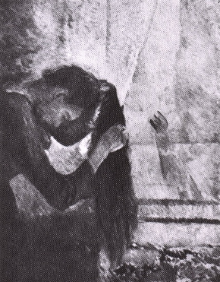 Woman Combing Her Hair — Edvard Munch