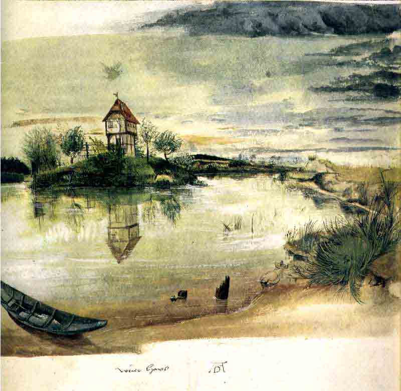 House On A Pond — Albrecht Dürer