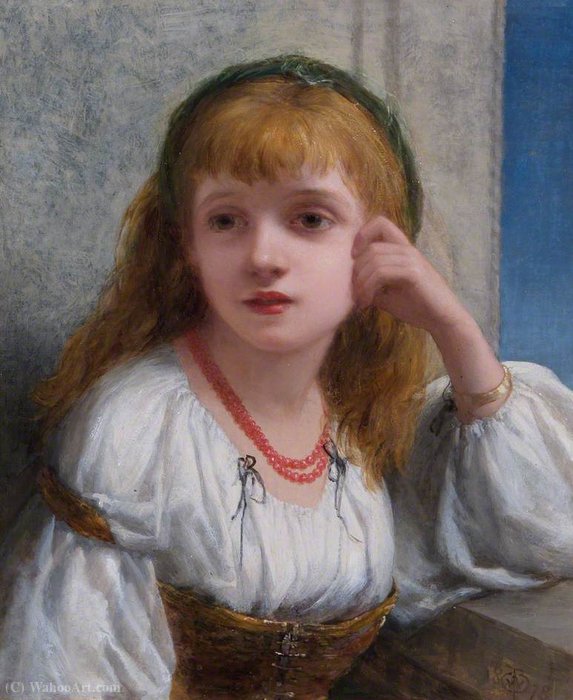 A Venetian Girl — William Charles Thomas Dobson
