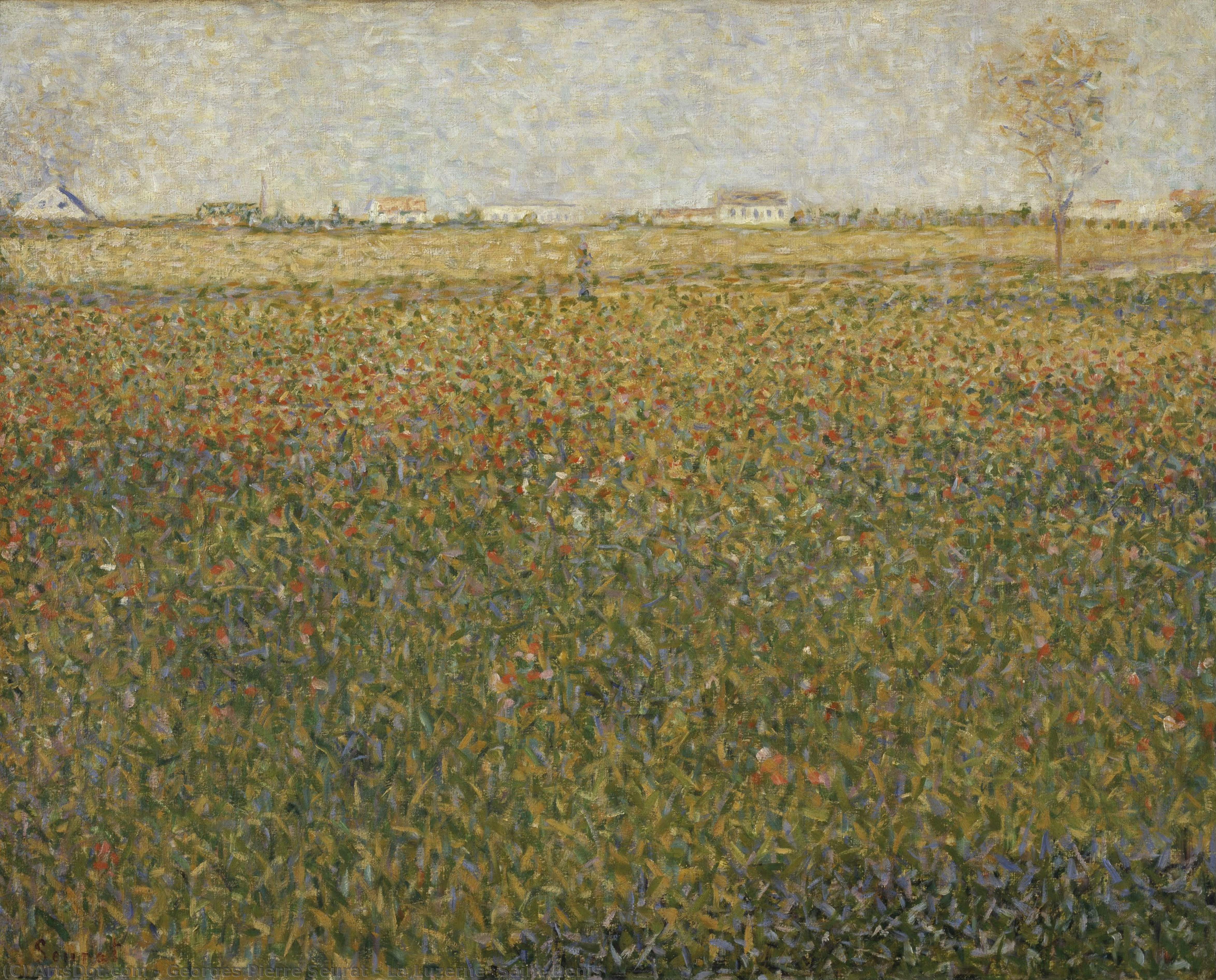 La Luzerne, Saint-denis — Georges Seurat