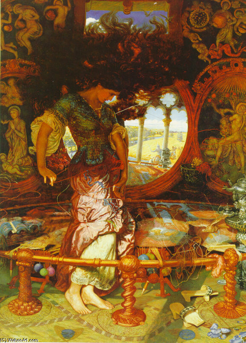 The Lady Of Shalott - — Edward Robert Hughes