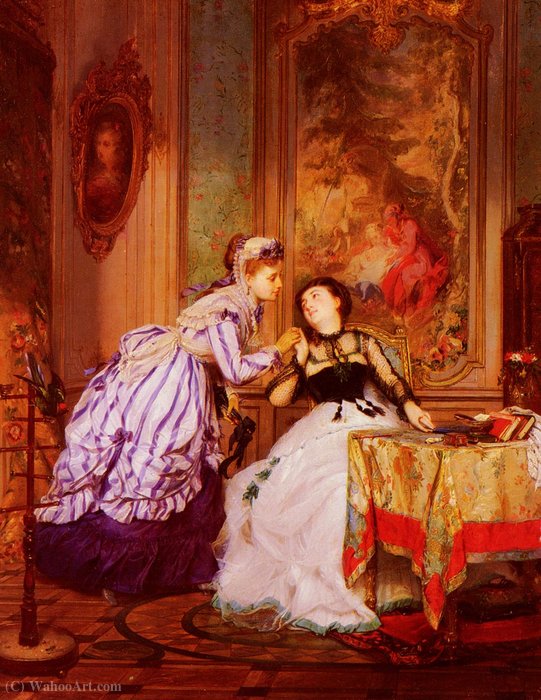 A Warm Reception — Charles Edouard Boutibonne
