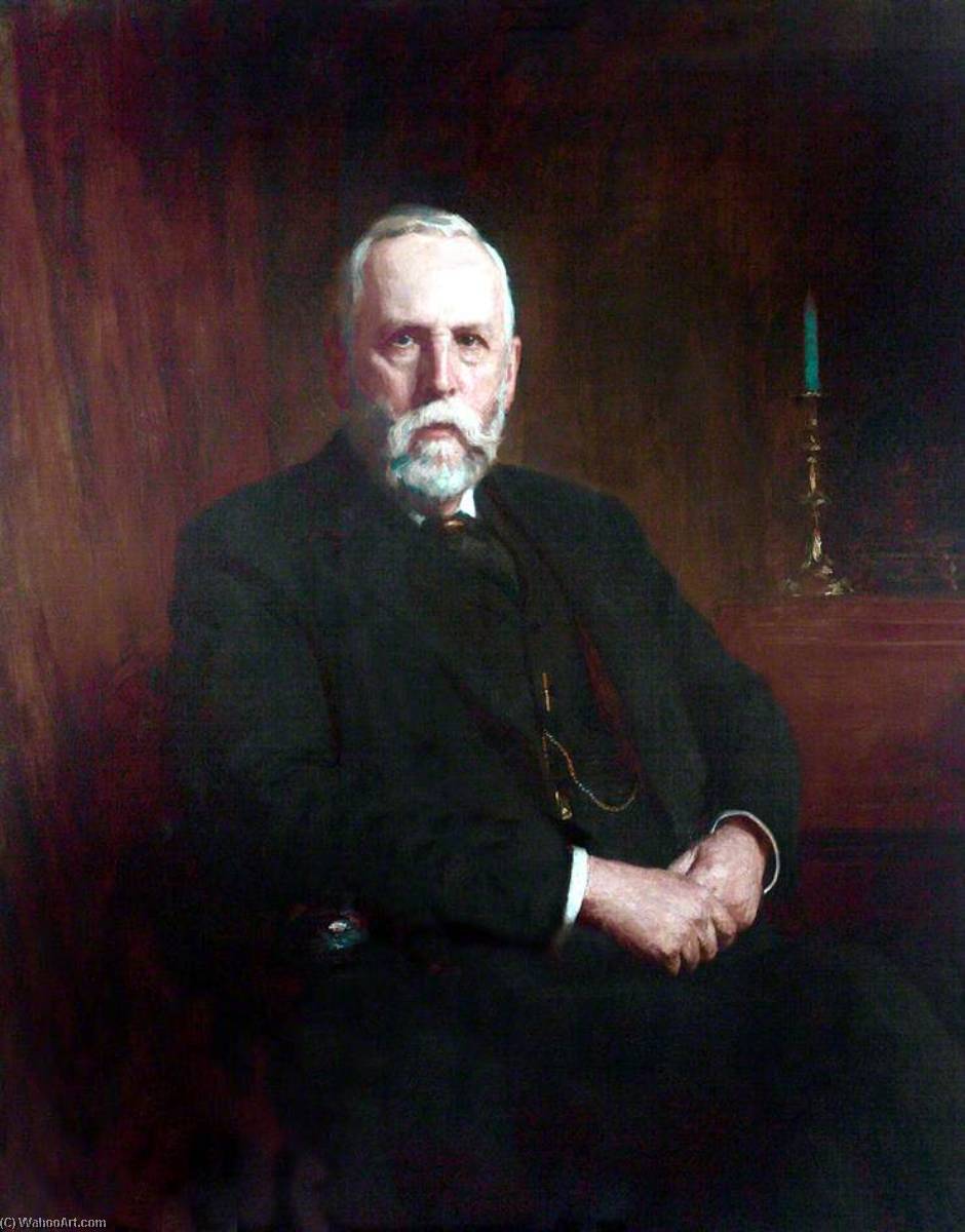 John Ernest Tinne, Esq., Trustee (1882), Treasurer Of The Liverpool Blue Coat School (1885–1925) — George Hall Neale