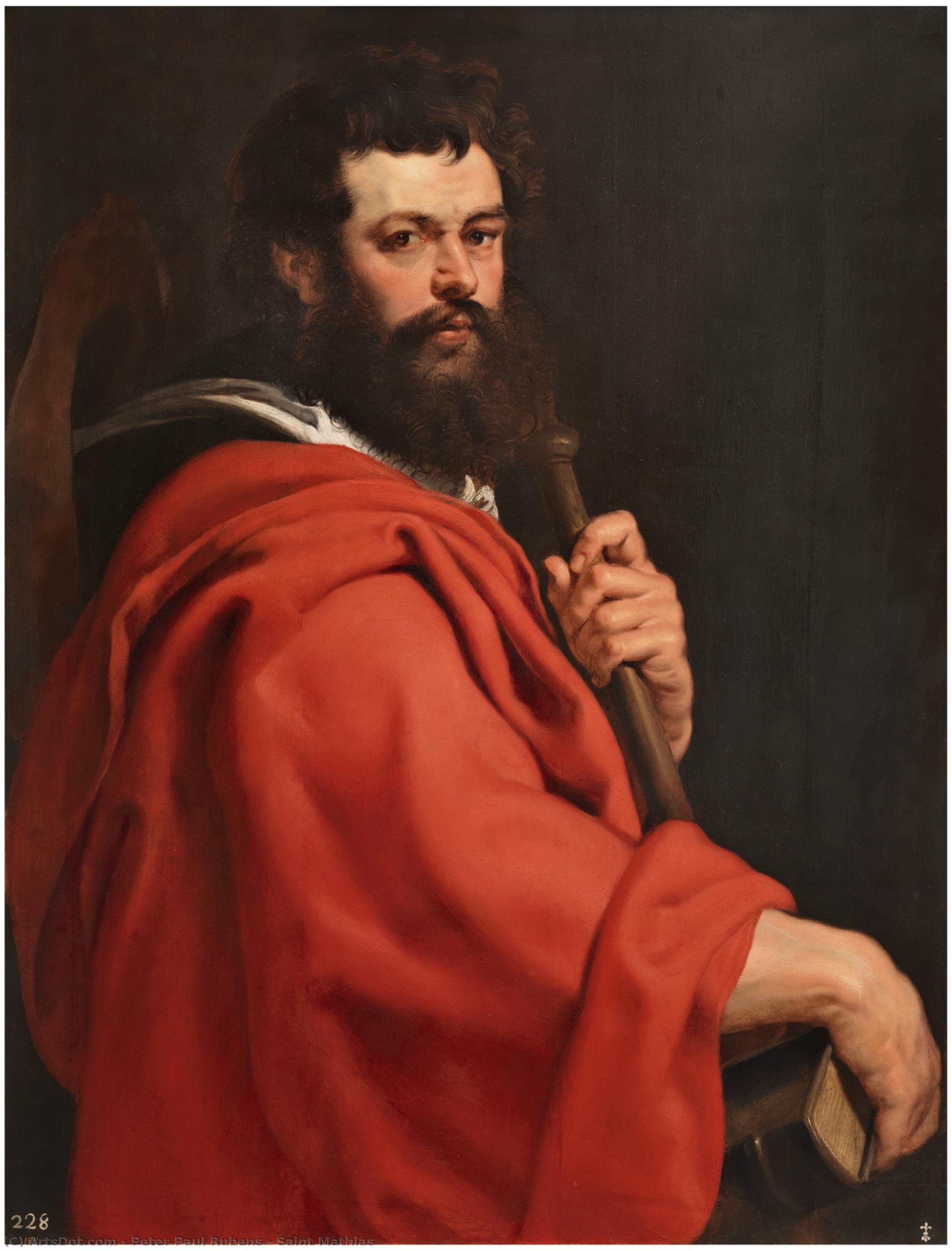 Saint Mathias — Peter Paul Rubens