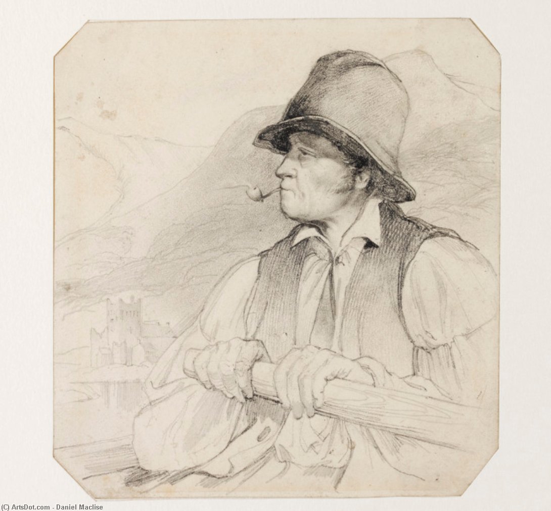 Riverboat Man — Daniel Maclise