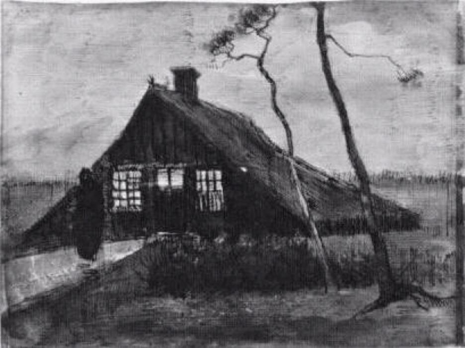 Granja En La Noche — Vincent Willem Van Gogh