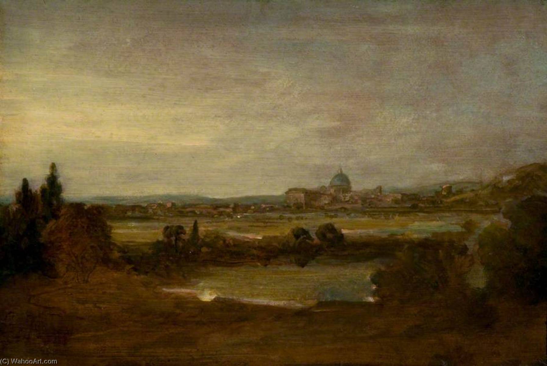 A View In Italy — George Howland Beaumont