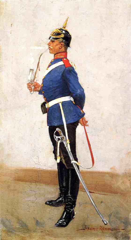 Infantry Officer, Full Dress — Frederic Remington