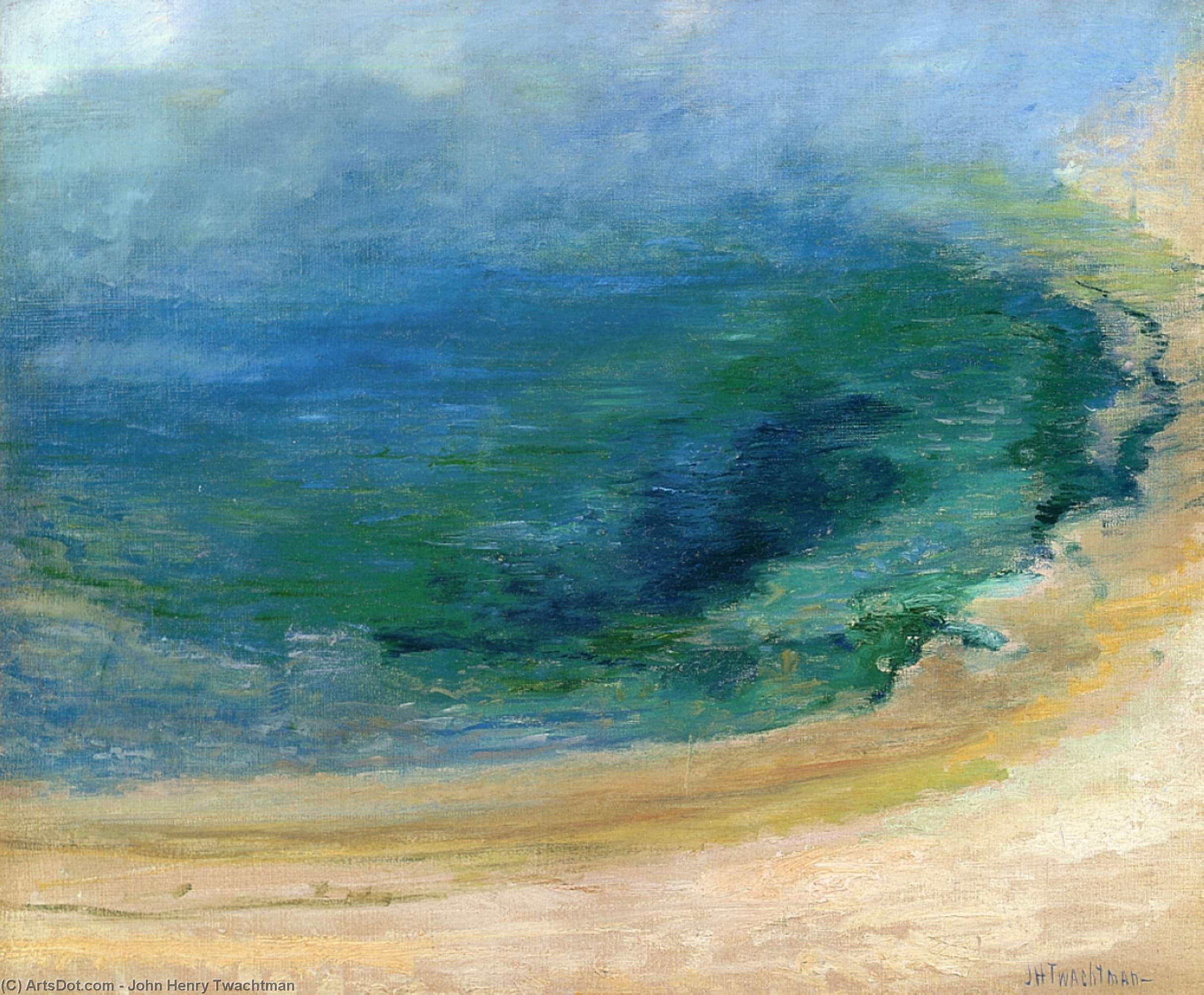 Edge Of The Emerald Pool, Yellowstone — John Henry Twachtman