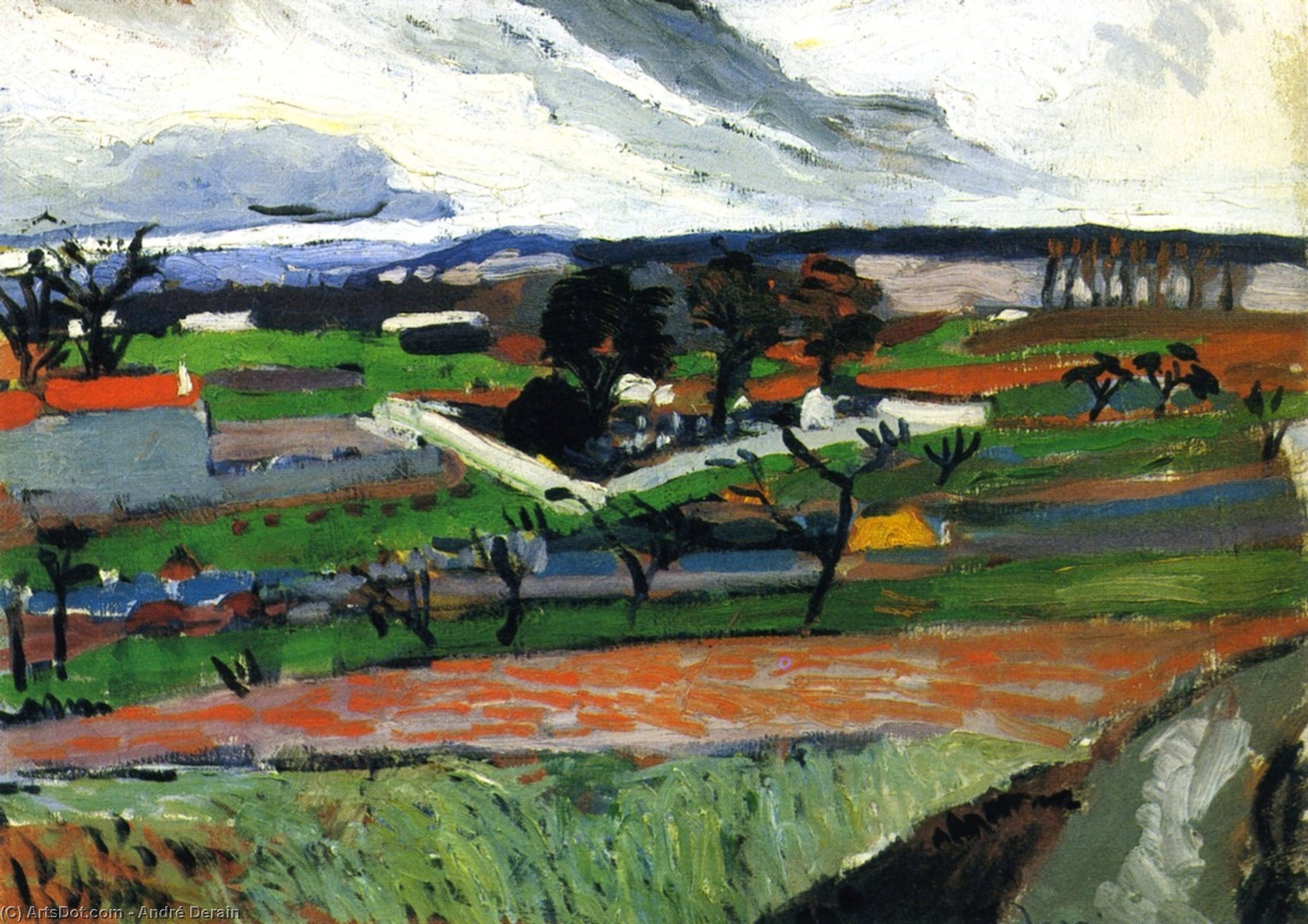 Landscape In The Ile-de-france — André Derain