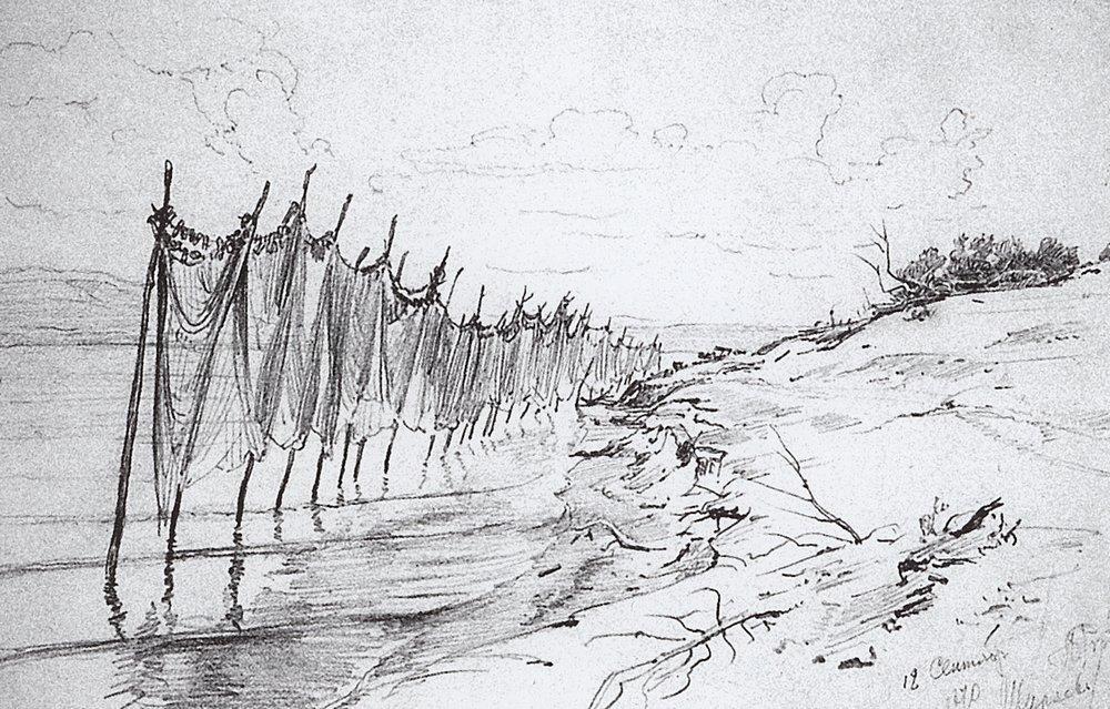 Fishing Nets. Shiryaevo. — Ilya Yefimovich Repin
