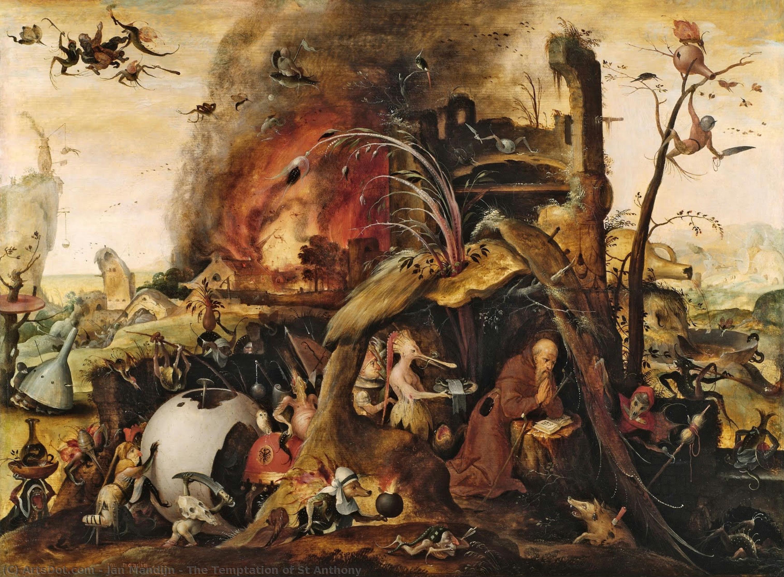 The Temptation Of St Anthony — Jan Mandijn