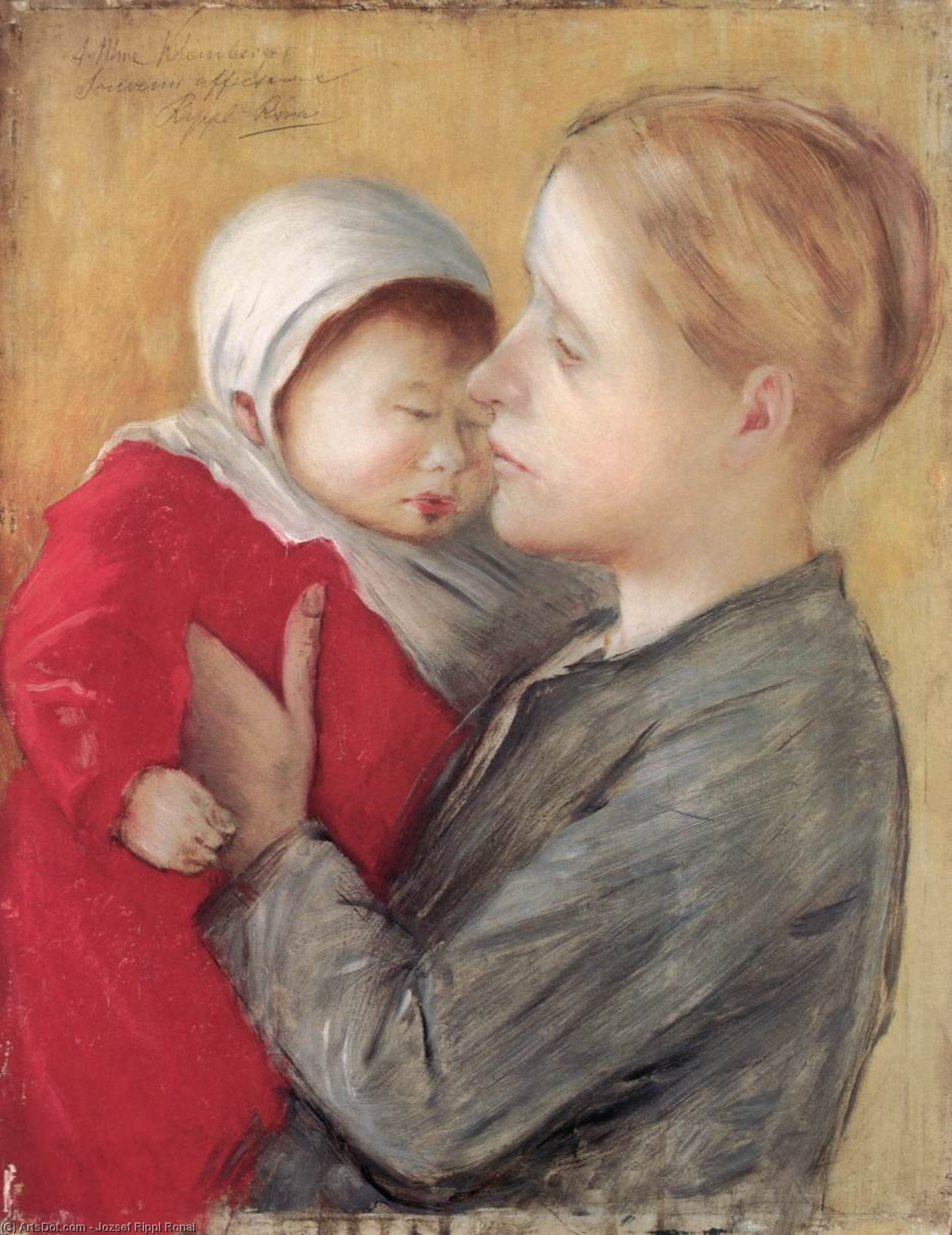 Mother With Child — József Rippl-rónai