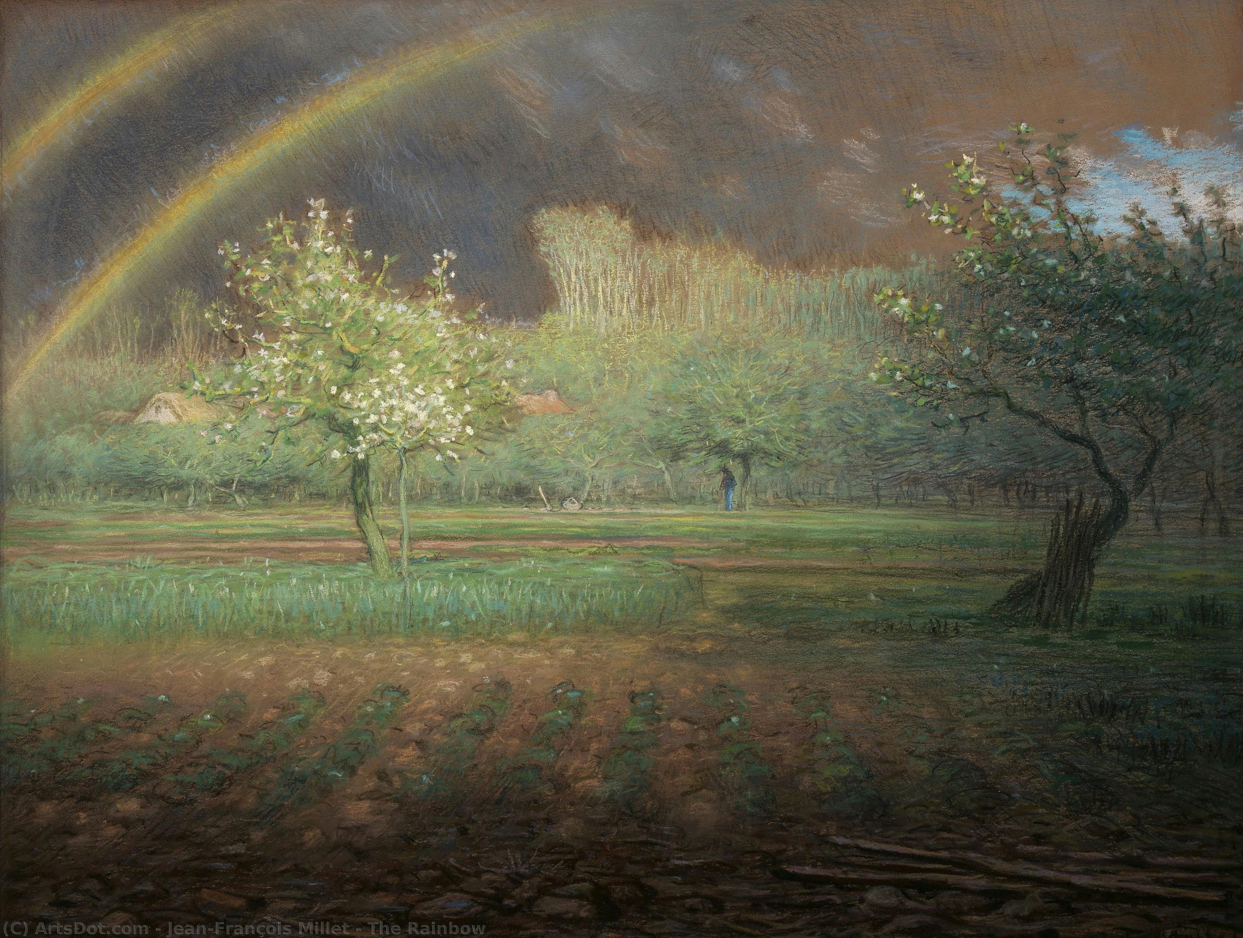 The Rainbow — Jean-françois Millet