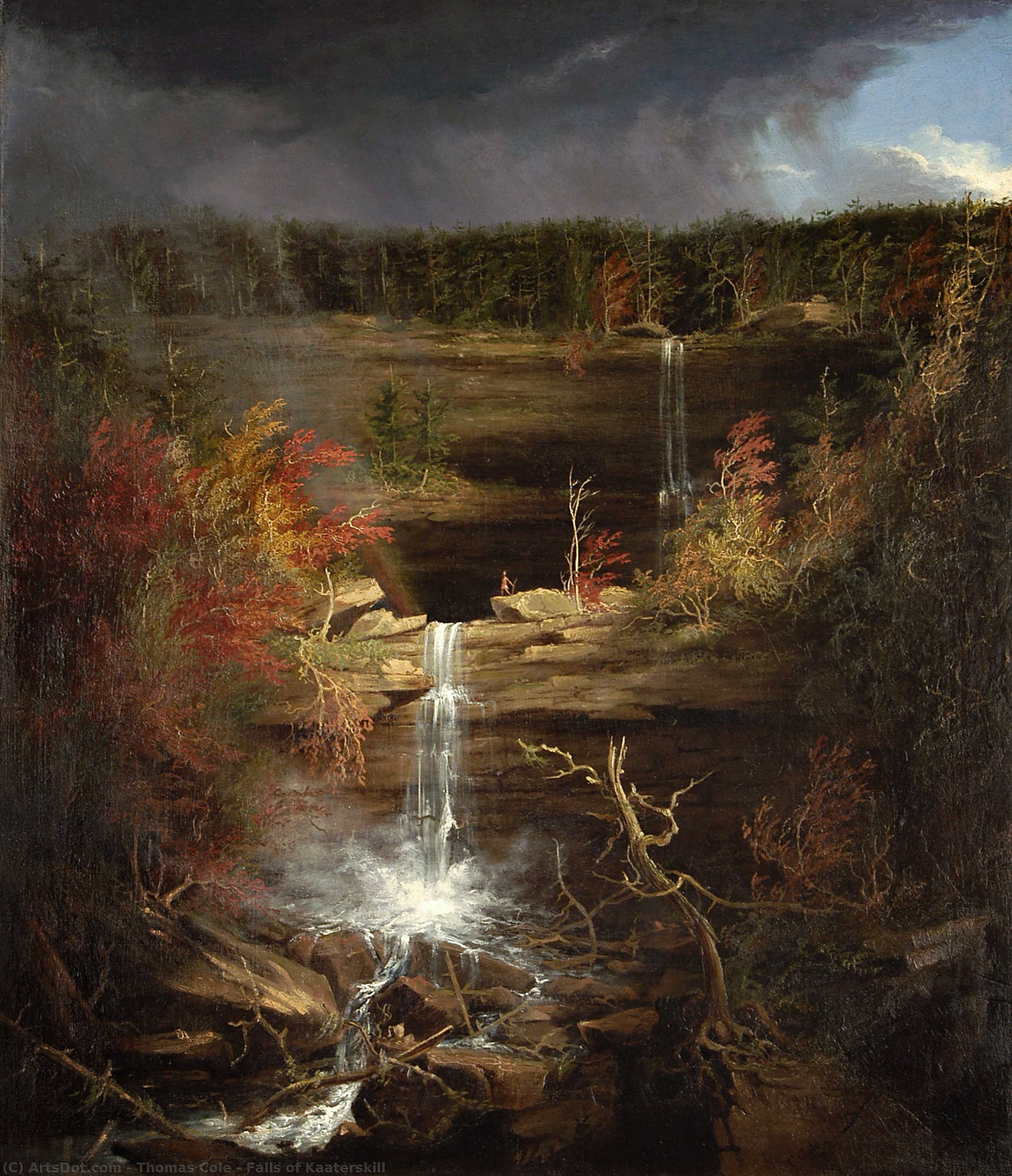 Falls Of Kaaterskill — Thomas Cole