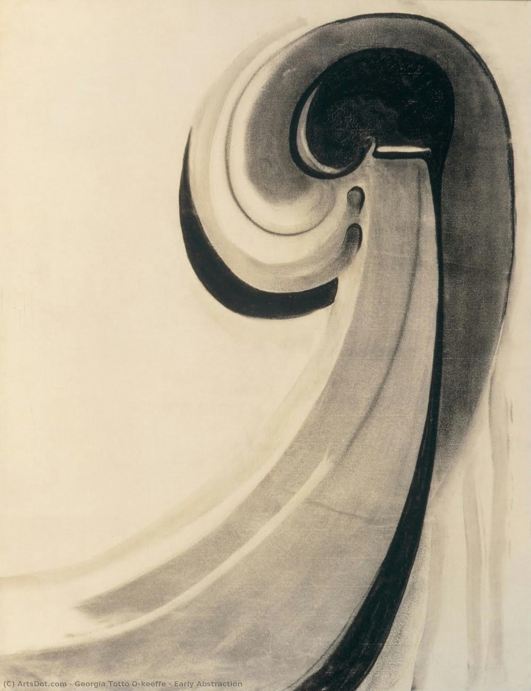 Abstracción Temprana — Georgia O'keeffe