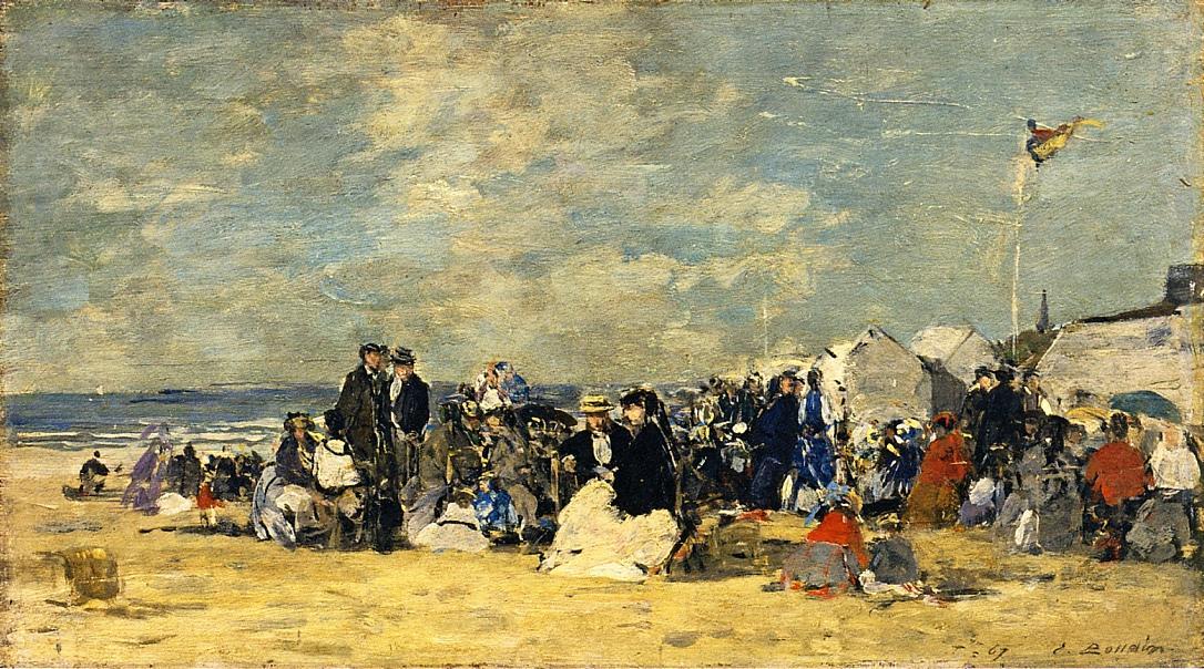 Beach Scene (19) — Eugène Louis Boudin