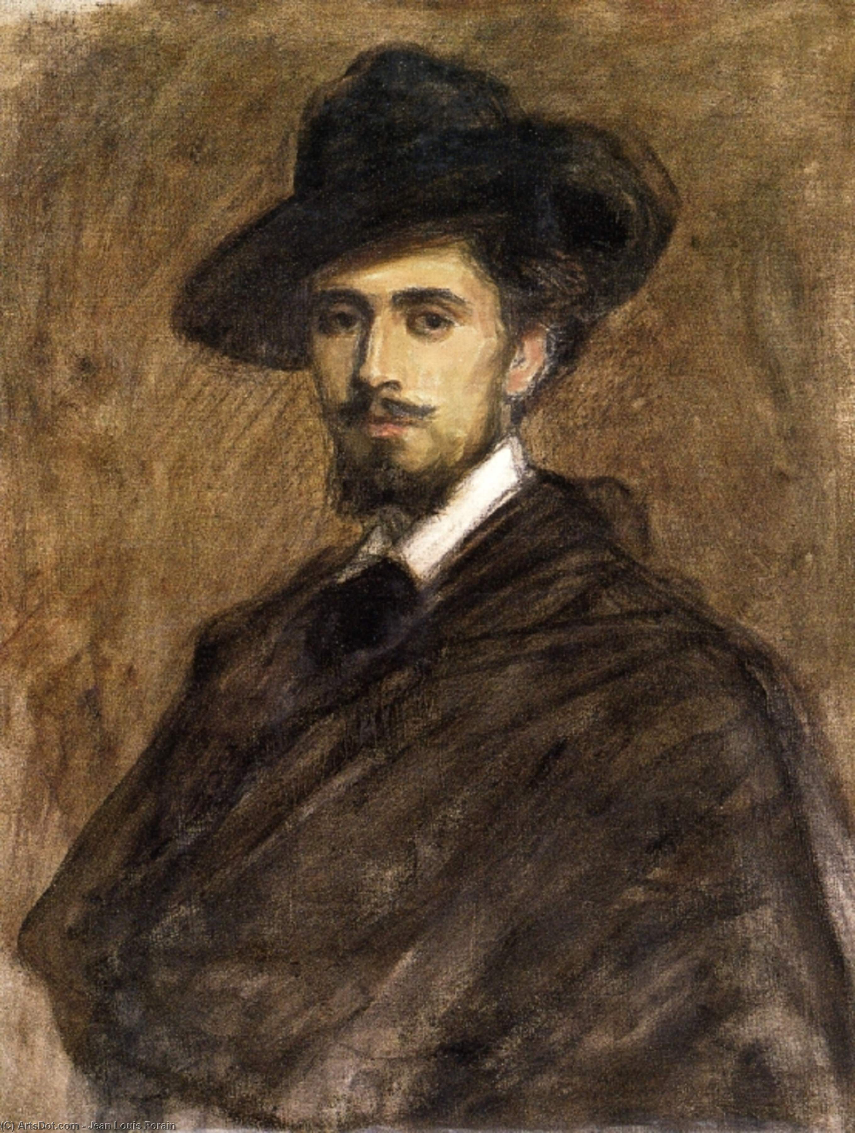 Portrait Of A Man — Jean Louis Forain