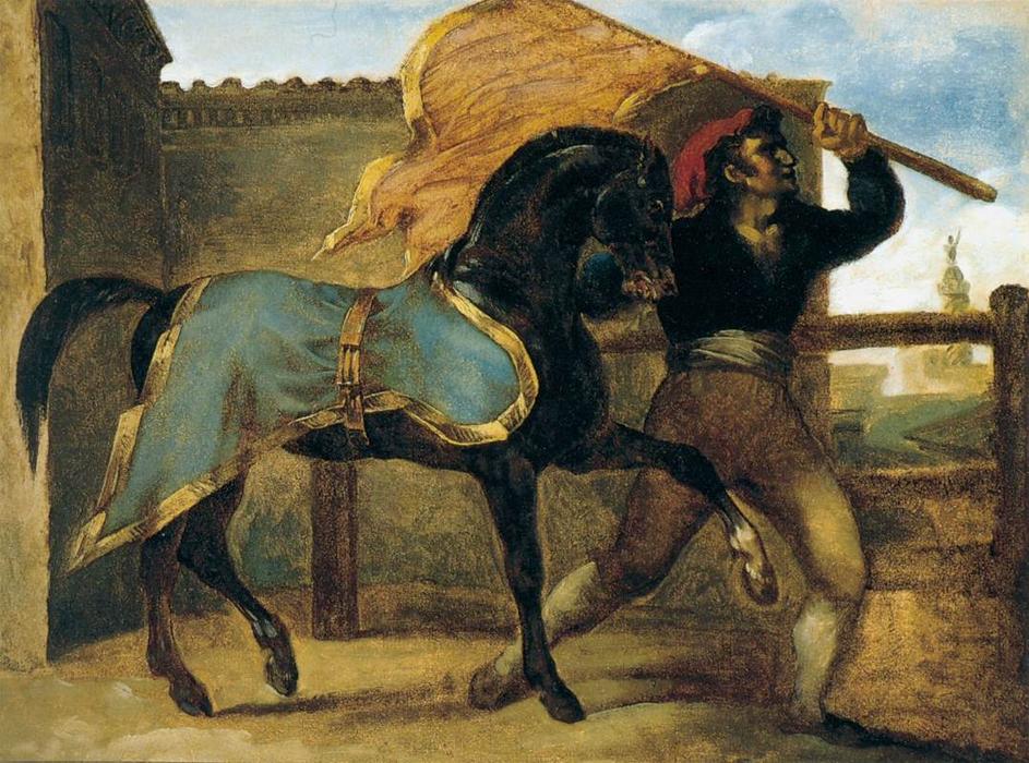 The Horse Race — Théodore Géricault