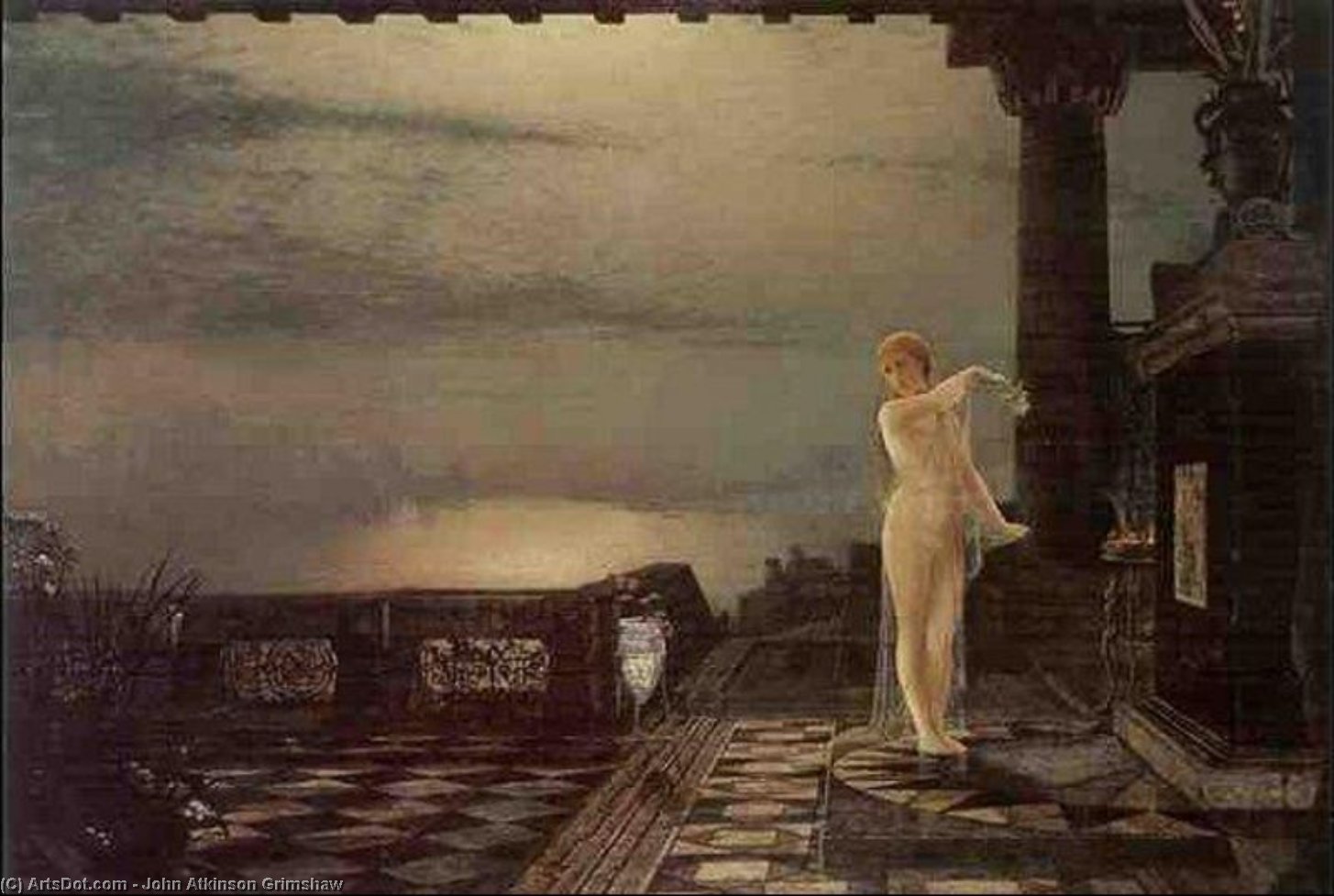 Dido — John Atkinson Grimshaw