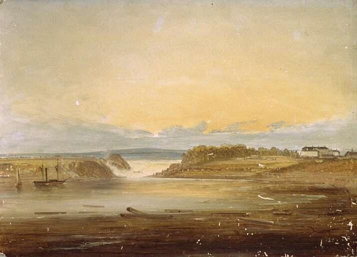 Sarps Fossen (chute D'eau) — Peder Balke