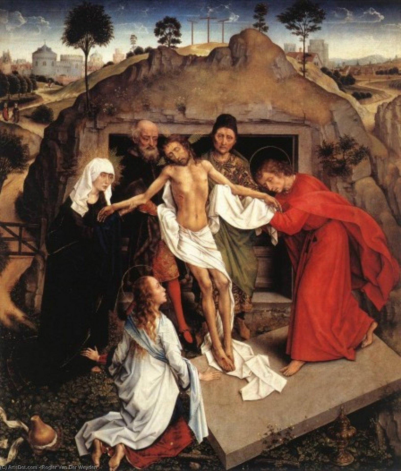 Entombment Of Christ — Rogier Van Der Weyden