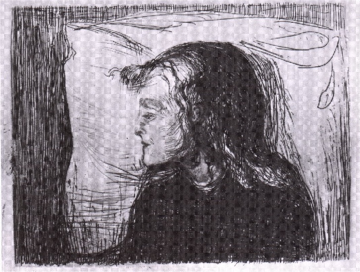 The Sick Girl 03 — Edvard Munch